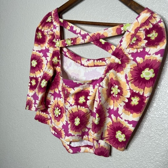 Free People Give Me More Top In Pop Combo - Picture 12 of 12